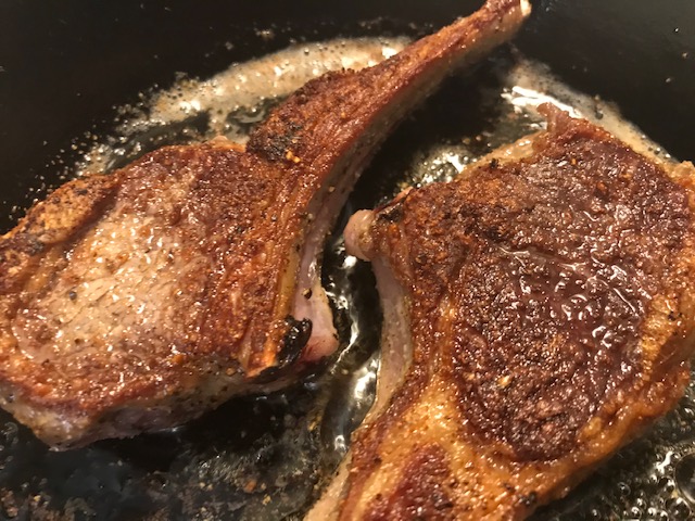 You are currently viewing Lamb chops & pan fries