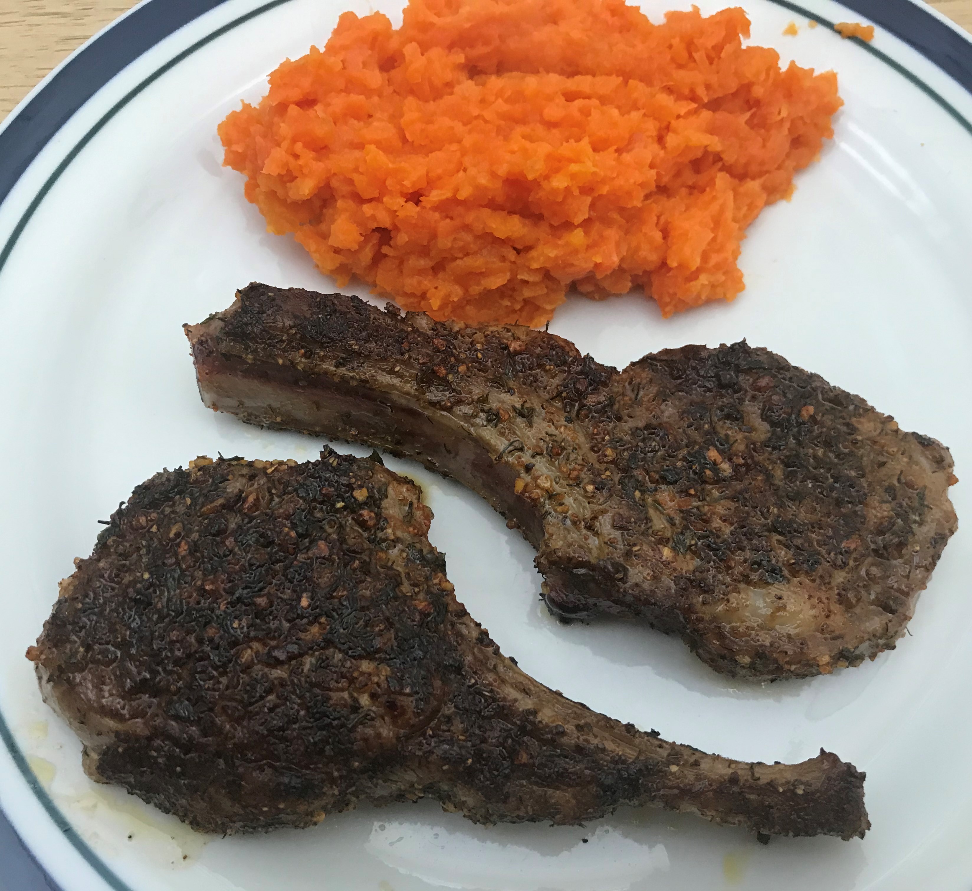 You are currently viewing Lamb with carrot mash