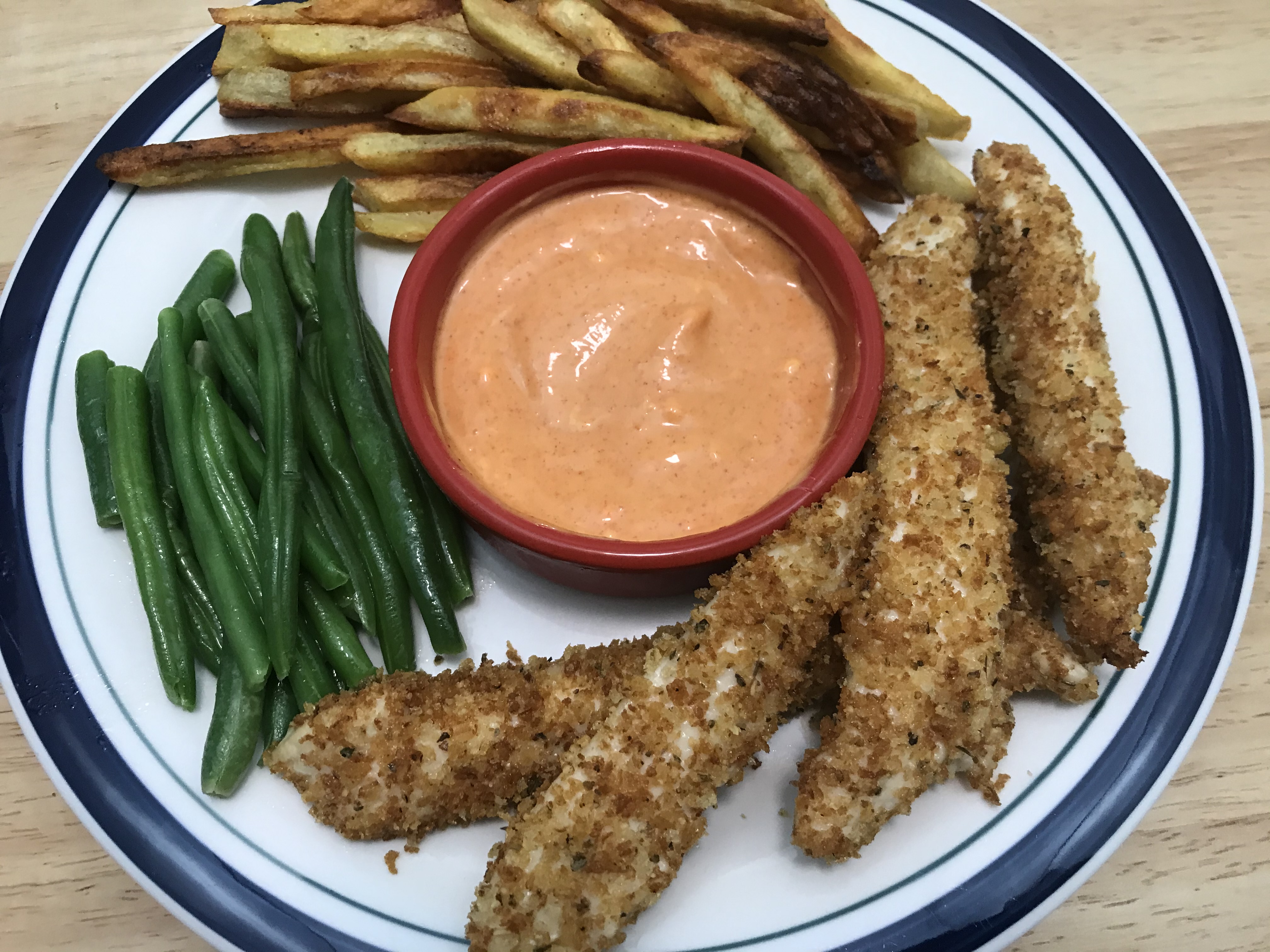 Read more about the article Oven Chicken Strips & Fries