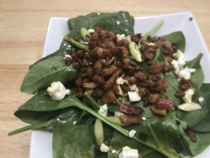 Read more about the article Warm Spinach Salad