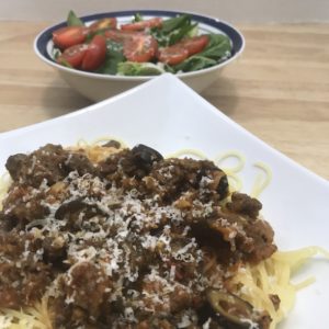 Read more about the article Sausage Ragu with Spaghetti