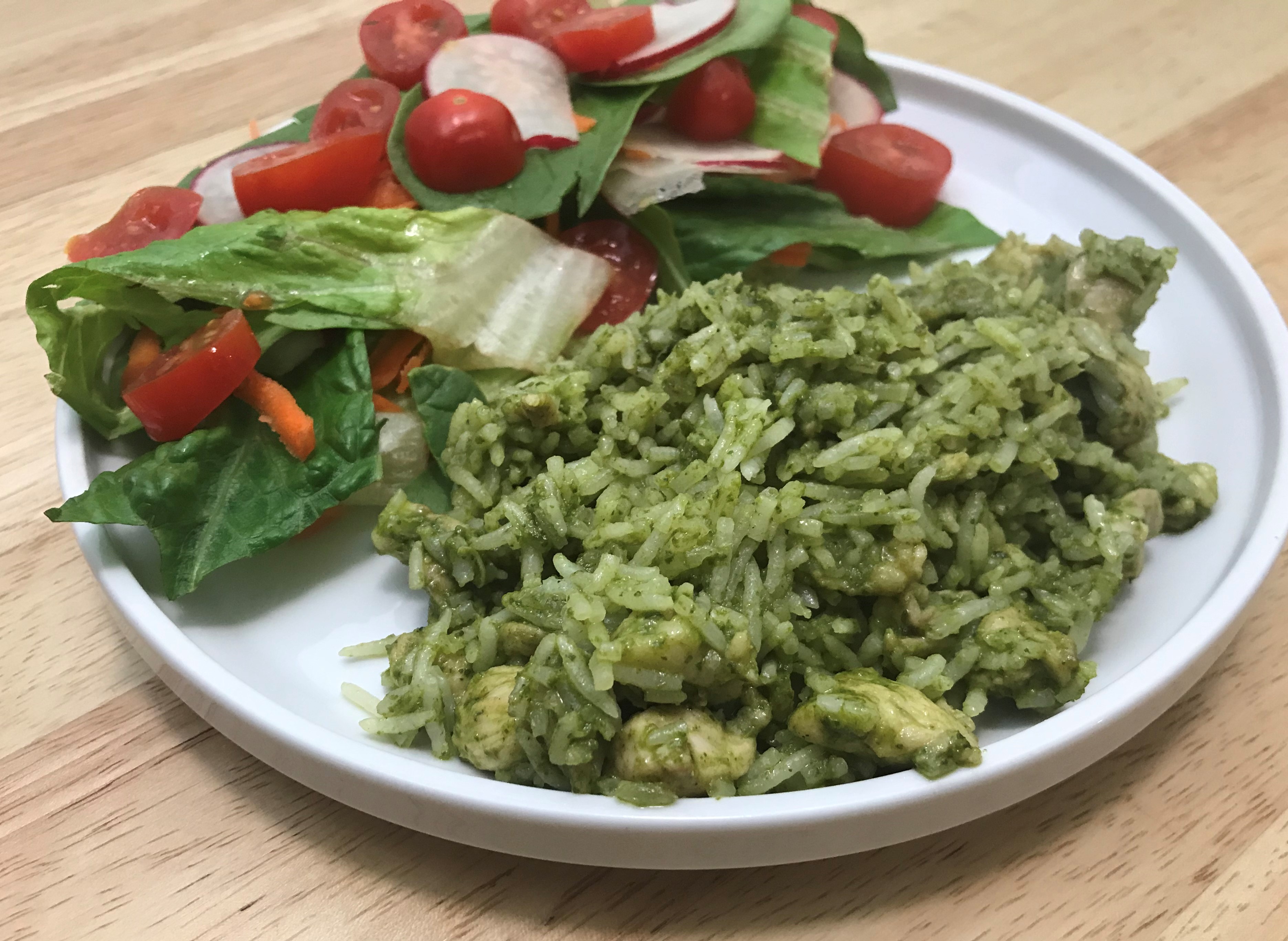 You are currently viewing Chicken Pesto Rice